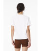 Bella + Canvas Ladies' 6oz Heavyweight T-Shirt white ModelBack