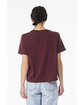 Bella + Canvas Ladies' 6oz Heavyweight T-Shirt maroon ModelBack