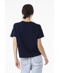 Bella + Canvas Ladies' 6oz Heavyweight T-Shirt navy ModelBack