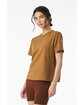 Bella + Canvas Ladies' 6oz Heavyweight T-Shirt toast ModelSide