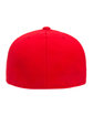 Flexfit Adult Premium 210 Fitted Cap red ModelBack