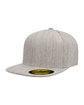 Flexfit Adult Premium 210 Fitted Cap heather grey ModelQrt