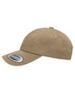 YP Classics Adult Low-Profile Cotton Twill Dad Cap khaki OFSide