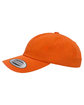 YP Classics Adult Low-Profile Cotton Twill Dad Cap orange OFSide