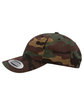 YP Classics Adult Low-Profile Cotton Twill Dad Cap green camo OFSide