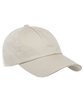 YP Classics Adult Low-Profile Cotton Twill Dad Cap stone ModelSide