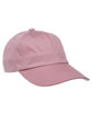 YP Classics Adult Low-Profile Cotton Twill Dad Cap pink ModelSide