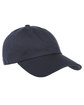 YP Classics Adult Low-Profile Cotton Twill Dad Cap navy ModelSide
