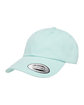 YP Classics Adult Peached Cotton Twill Dad Cap diamond blue ModelQrt