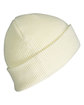 Pacific Headwear Waffle Knit Cuff Beanie cream ModelSide