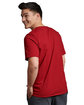 Russell Athletic Unisex Essential Performance T-Shirt cardinal ModelBack