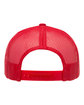 YP Classics Adult Retro Trucker Cap red ModelBack