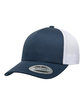 YP Classics Adult Retro Trucker Cap navy/ white ModelQrt