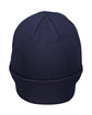 Pacific Headwear Premium Cuff Beanie navy ModelBack