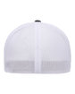 Flexfit Adult Trucker Cap charcoal/ white ModelBack