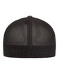 Flexfit Adult Trucker Cap charcoal/ black ModelBack