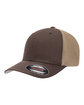 Flexfit Adult Trucker Cap brown/ khaki ModelQrt