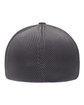 Flexfit Adult Ultrafibre and Airmesh Cap dark grey ModelBack