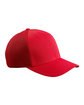 Flexfit Adult Ultrafibre and Airmesh Cap red ModelSide