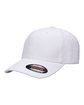 Flexfit Adult Cool & Dry Piqu Mesh Cap white ModelQrt