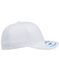 Flexfit Adult Pro-Formance Trim Poly Cap white ModelSide