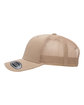 YP Classics Adult Retro Trucker Cap khaki ModelSide