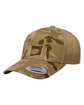 YP Classics Retro Trucker Multicam Snapback Cap mlticm arid/ tan ModelQrt