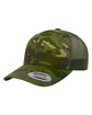 YP Classics Retro Trucker Multicam Snapback Cap multicam tropic ModelQrt