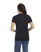 Next Level Apparel Ladies' Triblend Crew black ModelBack