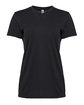 Next Level Apparel Ladies' Triblend Crew black OFFront