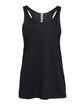 Next Level Apparel Ladies' Triblend Racerback Tank black OFFront