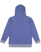 LAT Adult Harborside Melange French Terry Hooded Sweatshirt royal melange ModelBack