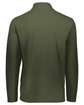 Augusta Sportswear Unisex Micro-Lite Fleece Quarter-Zip Pullover olive ModelBack