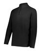 Augusta Sportswear Unisex Micro-Lite Fleece Quarter-Zip Pullover black ModelQrt