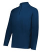 Augusta Sportswear Unisex Micro-Lite Fleece Quarter-Zip Pullover navy ModelQrt