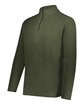 Augusta Sportswear Unisex Micro-Lite Fleece Quarter-Zip Pullover olive ModelQrt
