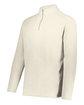 Augusta Sportswear Unisex Micro-Lite Fleece Quarter-Zip Pullover oyster ModelQrt