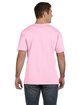 LAT Unisex Fine Jersey T-Shirt pink ModelBack