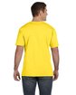 LAT Unisex Fine Jersey T-Shirt yellow ModelBack
