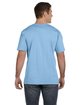 LAT Unisex Fine Jersey T-Shirt light blue ModelBack