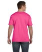 LAT Unisex Fine Jersey T-Shirt hot pink ModelBack