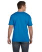 LAT Unisex Fine Jersey T-Shirt cobalt ModelBack