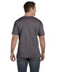 LAT Unisex Fine Jersey T-Shirt charcoal ModelBack