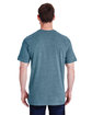 LAT Unisex Fine Jersey T-Shirt vintage indigo ModelBack