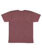 LAT Unisex Fine Jersey T-Shirt sangria blackout ModelBack
