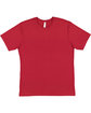 LAT Unisex Fine Jersey T-Shirt garnet FlatFront