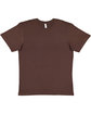 LAT Unisex Fine Jersey T-Shirt brown FlatFront