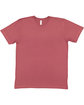 LAT Unisex Fine Jersey T-Shirt rouge FlatFront