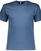 LAT Unisex Fine Jersey T-Shirt indigo OFFront