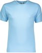 LAT Unisex Fine Jersey T-Shirt light blue OFFront